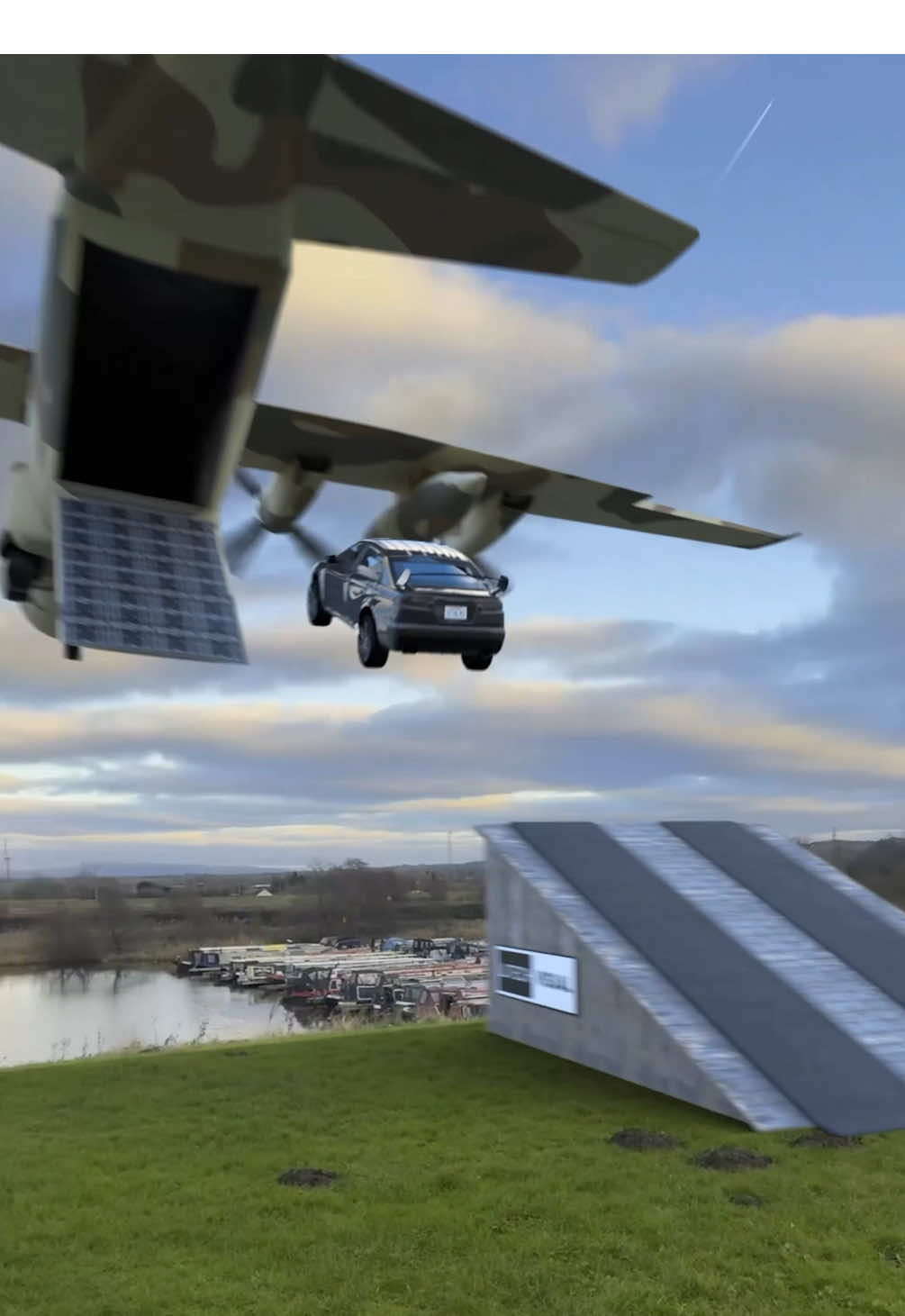 Military Plane Drop — VFX