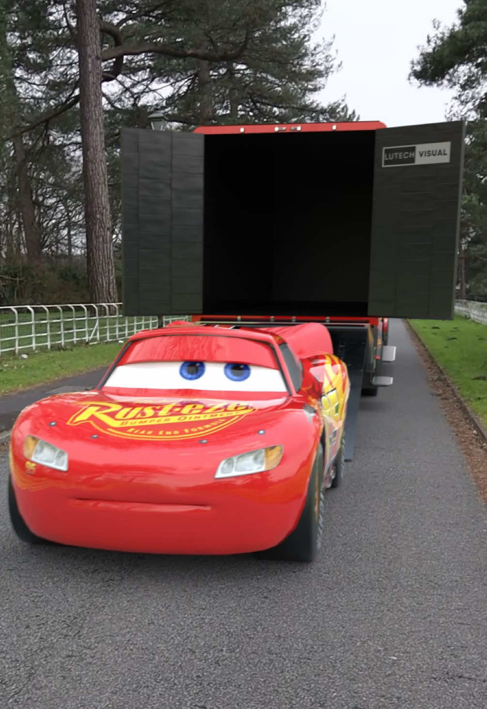 Lightning McQueen IRL — VFX