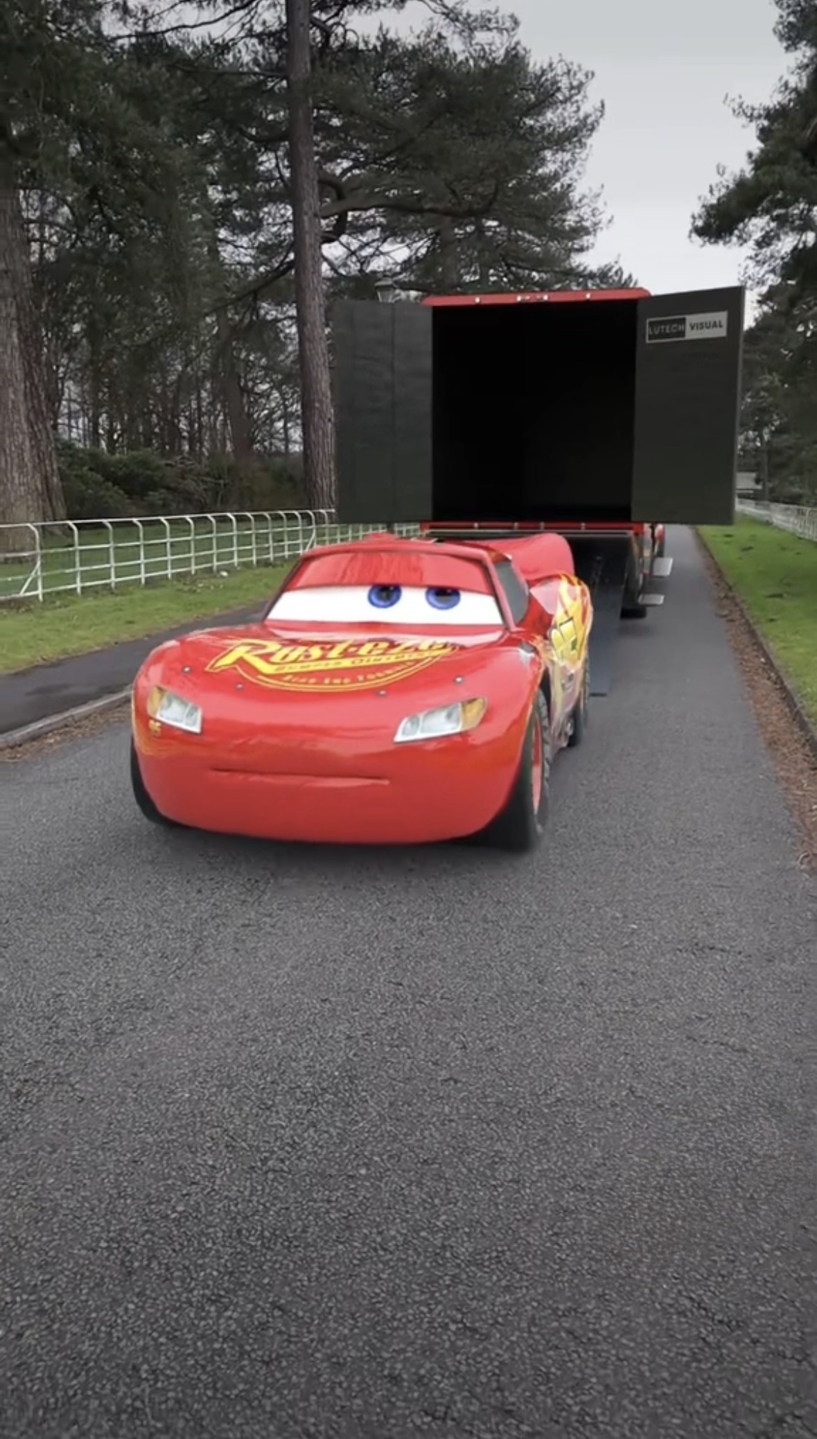 Lightning McQueen IRL — VFX